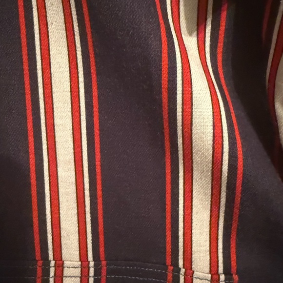 Vintage Striped Men's Wrangler Shirt - Red and Blue 15 1/2 - Picture 6 of 8